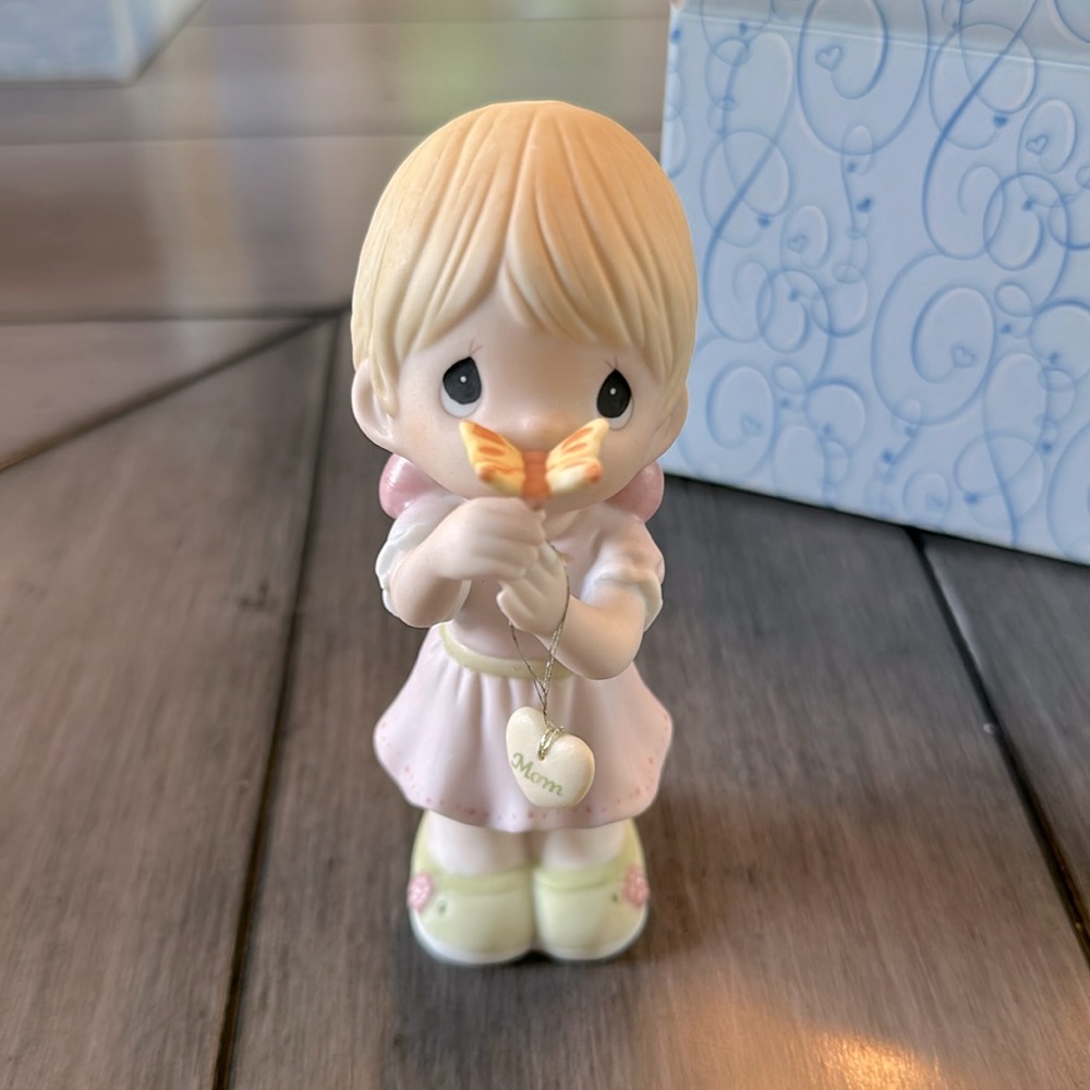 Precious Moments figurine - “Butterfly Kisses with Love Filled Wishes”